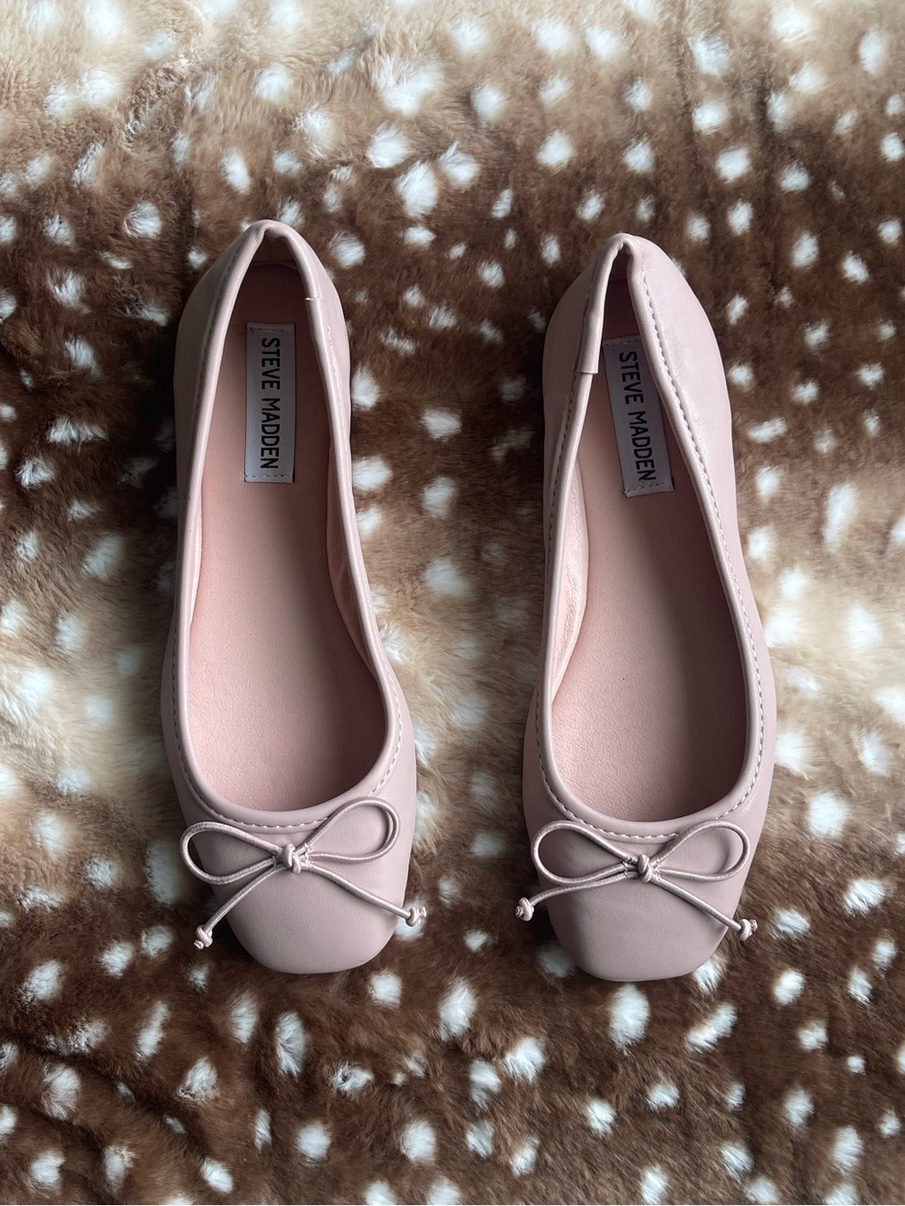 Steve Madden pink ballet flats